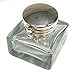 Madison Bay Company Square Clear Glass Mini Inkwell, 1.75 Inches Square X 1.75 Inches Tall