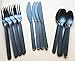 Compostable Heavyweight Disposable Forks, Knives & Spoons Set - 50ct each of Eco Friendly Compostable Forks, Knives & Spoons made from cornstarch
