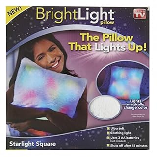Bright Light Pillow As Seen On Tv Starlight Square B009it1ezo