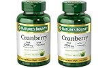 Nature's Bounty Cranberry Fruit 4200mg/ Plus Vitamin C 250 Softgels (2 Pack)