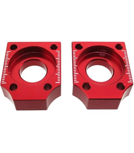 Red 15mm 76mm Chain Adjuster Bolts Tensioner PIT PRO Trail Quad Dirt Bike ATV - Foto 5