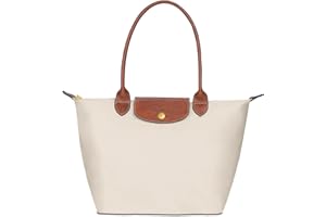 FASTFAIRY Tote Bag for Women: With Purse Organizer Insert - Foldable Nylon laptop Bag - Capacity for Travel Work commute