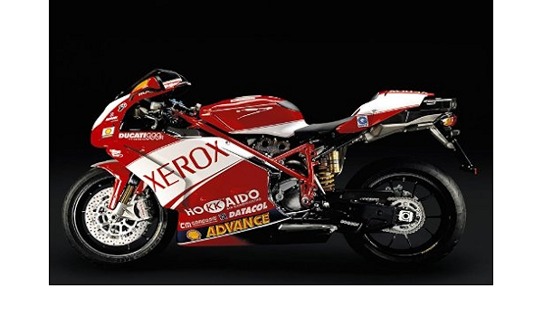 Imán para nevera para moto DUCATI SUPERBIKE 999R XEROX 70 x ...