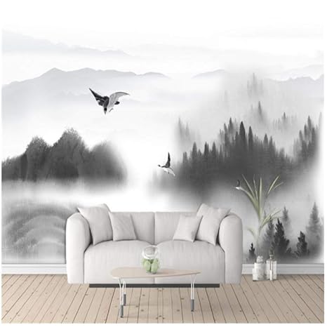 Gratuit Images Bvuygz Papiers Peints Decor A La Maison 3d Montagne Blanc Et Noir actualisé salutations
