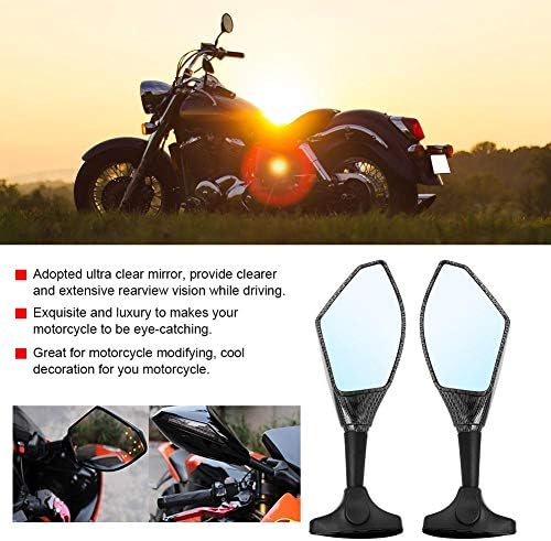 Duokon 2個 Ledランプバックミラー 腕時計 オートバイ改造部品サイドミラー 光付 B07yz7gcw2 ジュエリー 新作製品 ビューティー 世界最高品質人気 正規品送料無料 100 品質保証 激安超特価