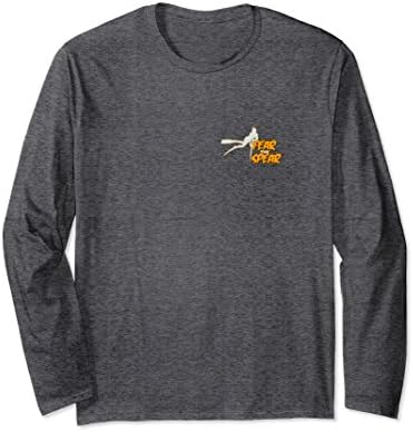 Unisex Fear the Spear - They always bite with a Spear T shirt 2XL Dark Heather
