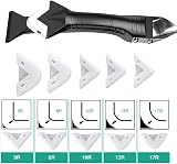 Lookka 3 in 1 Caulking Tool Set Stainless Scraper with 5 Silicone Pads view 5