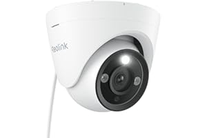 REOLINK 12MP PoE IP Camera Outdoor, 97° Wide Angle Dome Security Camera for Home Surveillance, Human/Vehicle/Pet Detection, 700lm Color Night Vision, 2 Way Talk, Up to 512GB microSD Card, RLC-1224A