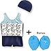 Wowelife Baby Float Suit with Arm Bands Toddler Floating Swimsuit with 8 Removable Buoyancy Sticks for Boys and Girls, 1-4 Years