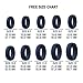 Aven Mens Silicone Wedding Ring - 3 Rings Pack - 8.7mm Wide(2mm Thick)-Black,Navy Blue,Gray(10)