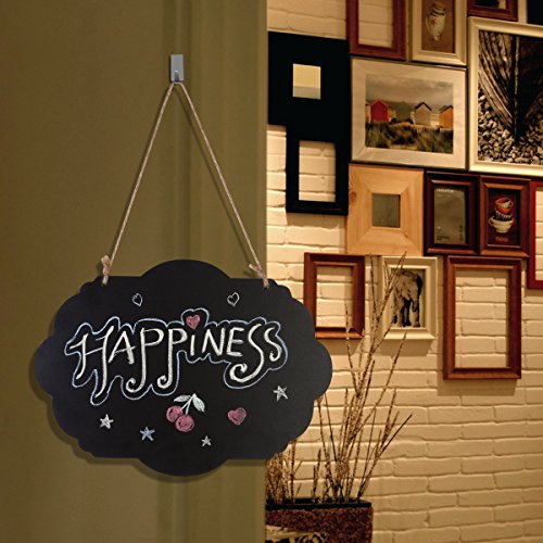 4 HOMEMAXS+Chalkboard+Double+Sided+Message+Hanging