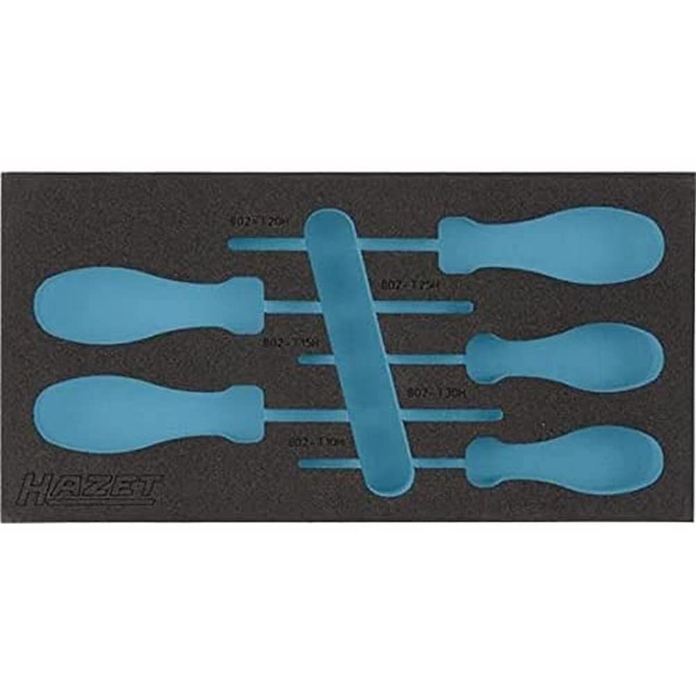 HAZET 163-185L 2-Component Soft Foam Insert - Multi-Colour
