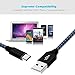 Bcker USB Type C Cable 4 Pack, 3Ft 6Ft 6Ft 10Ft Nylon Braided USB A to USB C Charger Cable Fast Charging Cord for Samsung Galaxy S9,Note 8,S8 Plus,LG V30 V20 G6 G5,Google Pixel,Moto Z Z2 (Black Blue)