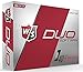 New Wilson Staff Duo Soft Spin Golf Balls White - Pick The Quantity!