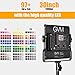 GVM 2 Packs LED Video Light, Dimmable Bi-Color, Lighting for YouTube Studio Photography, Upgrade LED Panel with LCD Screen, Video Shooting with Light Stand Kit, 480 LED Beads, 2300K-6800K, CRI 97+