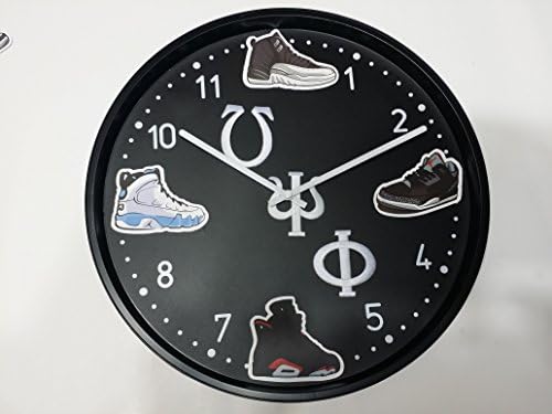 Omega Psi Phi / Jordan XII,III,VI,VIIII Wall Clock
