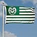 CSU Rams Stars and Stripes Nation College Flag