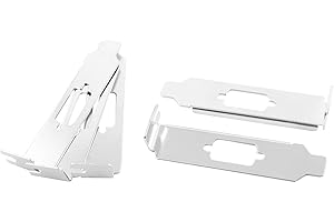 uxcell DB9 LPT Parallel Port Low Profile PCI Bracket Plate 5 PCS for Mini Case RS232