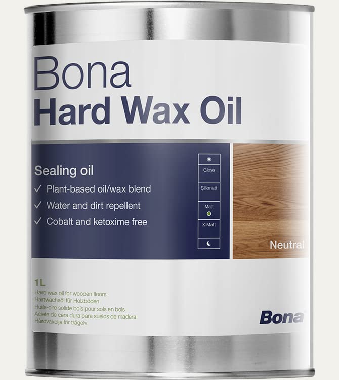 Bona Hard Wax Oil 1L Matt Wood Floor Oil