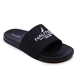 Nautica Men's Athletic Slide Comfort