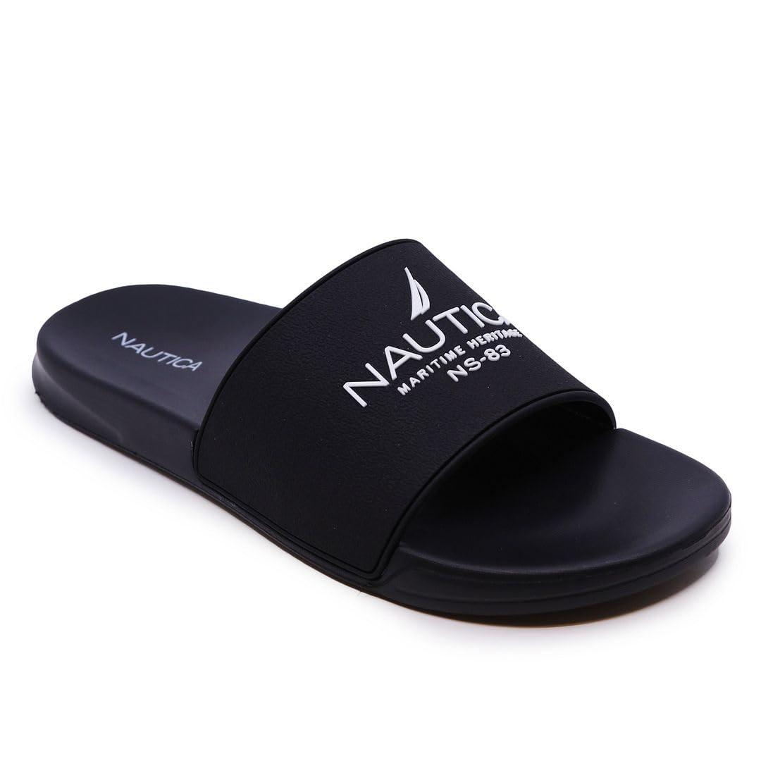 Nautica Men's Athletic Slide Comfort
