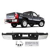 MBI AUTO - Steel Chrome, Complete Rear Bumper for 2007 2008 2009 2010 2011 2012 2013 Chevy Silverado & GMC Sierra 1500, GM1103147