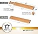 Royal Casa 100% Natural Bamboo Adjustable Standard Size Kitchen Drawer Dividers (17.6