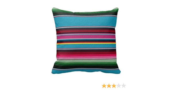 mexican blanket throw pillows