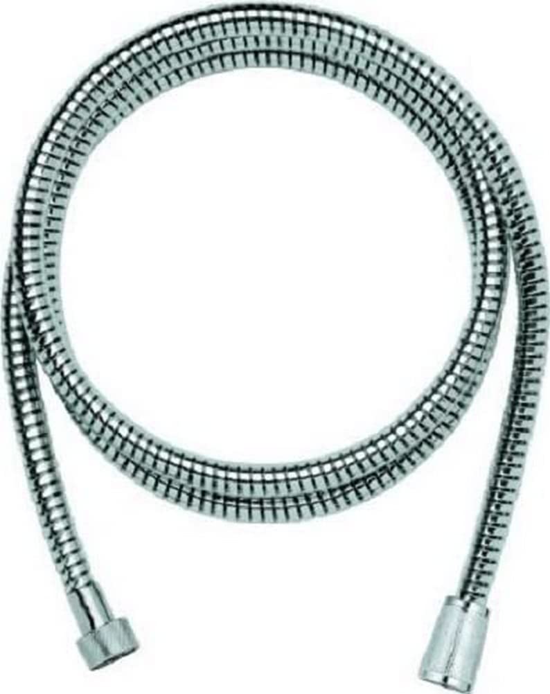 GROHE Rotaflex - metal shower hose (1500mm, heat-resistant up to 75°C, kink-resistant), chrome, 28417000