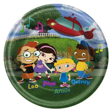 Little Einsteins Dessert Plates 8ct