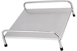 CHICIRIS Induction Cooker Bracket, Stainless Steel Electric Stove Storage Stand Space Saving Countertop Organizer, with Non S