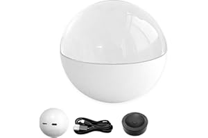 Christmas Memory Orb Personalized Digital Photo & Video Display Crystal Ball,Custom 3D Memory Ornament,Memorys Electronic Cry