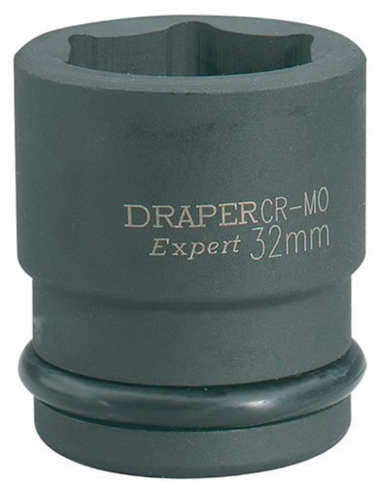 Draper 21mm 3/4-inch Square Drive Hi-Torq Impact Socket, Expert Quality, Chrome Molybdenum, 6-Point, 200g