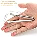 Tonmidej 4 inch Mini Sugar Cube Tongs - Set of 8 - Stainless Steel Serving Tongs with Sawtooth for Tea Party, Coffee Bar, Serving