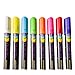 Chalk Stix Chalk Markers 8 Neon Liquid Pens and 24 pcs of FREE BONUS Chalk - Reversible Tip, Wet Erase, Washable - Best for Chalkboard Labels, Bistro Glass Window, Non-Porous Surfaces