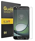 Moto Z Play Screen protector, KuGi Moto Z Play 9H Hardness HD clear Tempered Glass Screen Protector for Motorola Moto Z Play smartphone(1pcs)