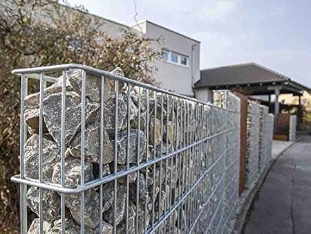 Zaundirekt Ranko Gabione I H 2030 I B 1100 I Steingabione I Drahtkorb I Stein Mauer I Steinkorb I Mauer I Wand I Gartenzaun Amazon De Garten