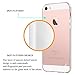 iPhone SE Case, DGtle Anti-Scratches TPU Gel Premium Slim Flexible Soft Bumper Rubber Protective Case Cover for Apple iPhone SE (Clear)