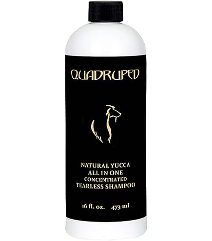 Amazon.com: Quadruped Yucca Med Tearless Shampoo (16 oz.) : Pet