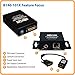 Tripp Lite DVI over Cat5 / Cat6 Extender, Extended Range Video Transmitter and Receiver 1920x1080 at 60Hz(B140-101X)
