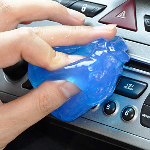 Auto Car Detailing Cleaning Gel - Automotive Dust Vent Crevice Interior Detail Removal Detailing Putty Magic Gel Compound Dust Wiper Cleaner for Car Vent Keyboard Home Use