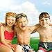 Sailfish Kids Swim Goggles - Anti Fog - Mirror Coating - Latex Free - UV Protection - Easy Adjustable Strap - Clear Vision - No Leak Design - Free Protective Case - for Kids and Early Teens