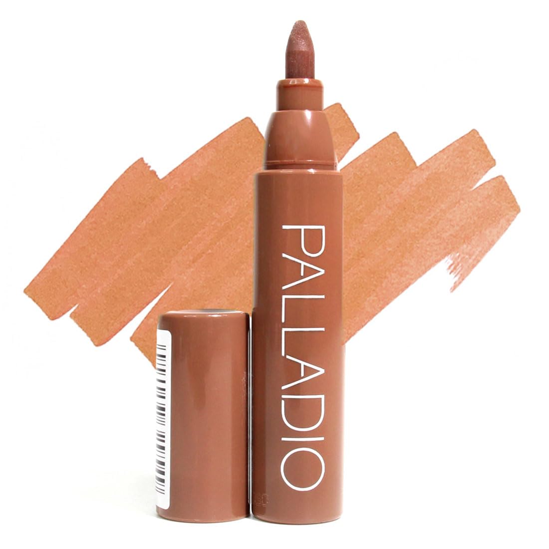 Palladio Lip Stain, Hydrating and Waterproof Formula, Matte Color Look, Long-lasting All Day Wear Lip Color, Smudge Proof Natural Finish, Precise Chisel Tip Marker, Nude