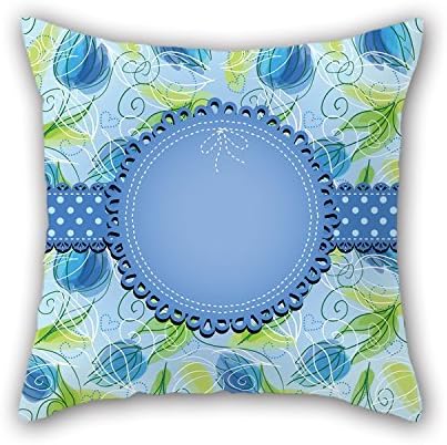 Pillow Covers Of Circle For Kids Bf Couch Play Room Home Office Teens Boys 18 X 18 Inches / 45 By 45 Cm(twice Sides)