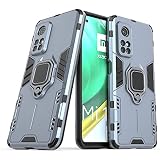 Cover In Pelle Sintetica TPU Per Xiaomi Mi 10T / 10T Pro, Antiurto E Leggera, Blu