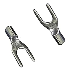 Carkio 100 PCS SNB5.5-5 Non-Insulated Fork Spade