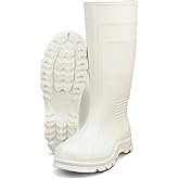 Heartland Dockside Waterproof Work Boots for Men and Women - Durable, Flexible PVC Boots for Marine Work with Easy On/Off, Slip-Resistant Outsoles