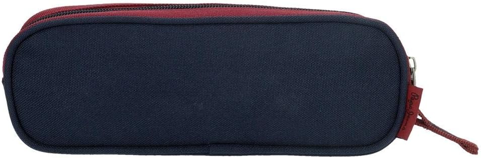 Pepe Jeans Andy Pencil Case with organizer Red 22x7x3 cms Polyester - Image 4