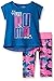 PUMA Toddler Girls' Puma Legging Set, True Blue, 4T