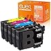 ejet Remanufactured Ink Cartridge Replacement for Epson 252XL 252 XL T252XL to use with WorkForce WF-7710 WF-7720 WF-3620 WF-3640 WF-7610 WF-7620 Printer (2 Black, 1 Cyan, 1 Magenta, 1 Yellow) 5 Pack